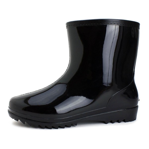 Men's 8 Inch Short Four-Season Rain / Work Boots (Adults) - C912EV80YSB