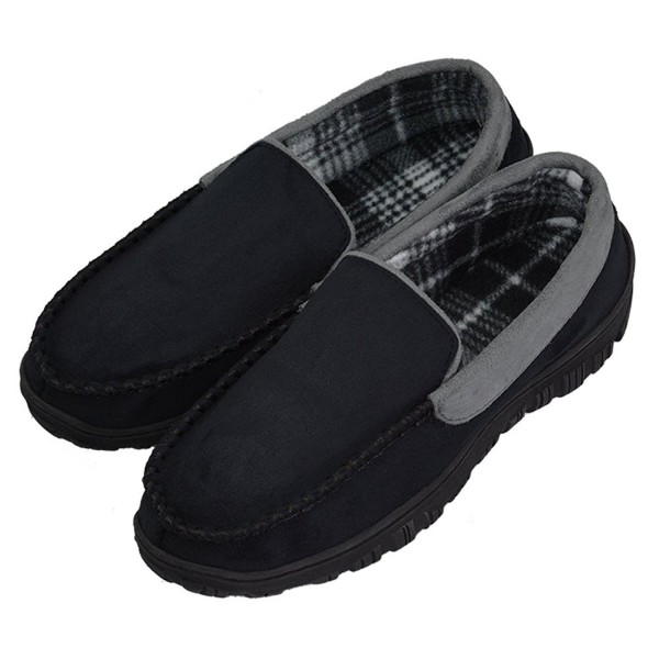 VLLY Microsuede Bedroom Moccasin Slippers