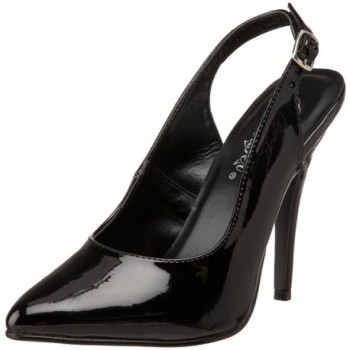 Pleaser Womens Seduce 317 Slingback Patent