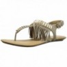 Report Womens Latte Flat Sandal