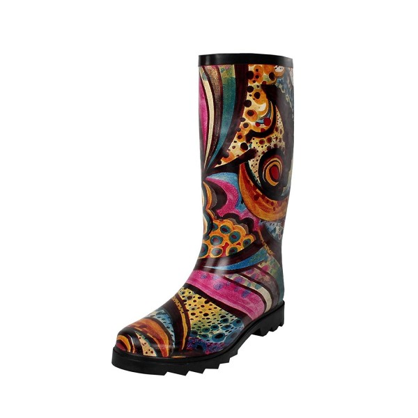 West Blvd Rainboots Monet Rubber