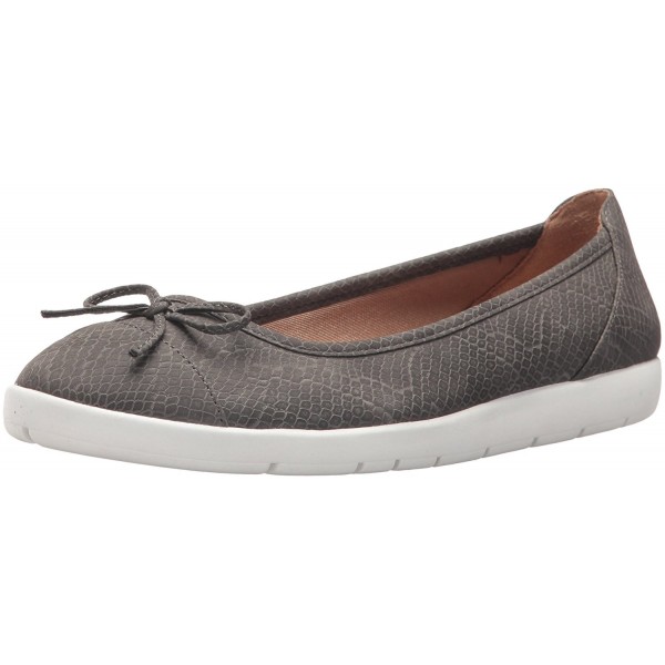 Women's Haylee Ballet Flat - Black/Grey - CM1886XT9R0